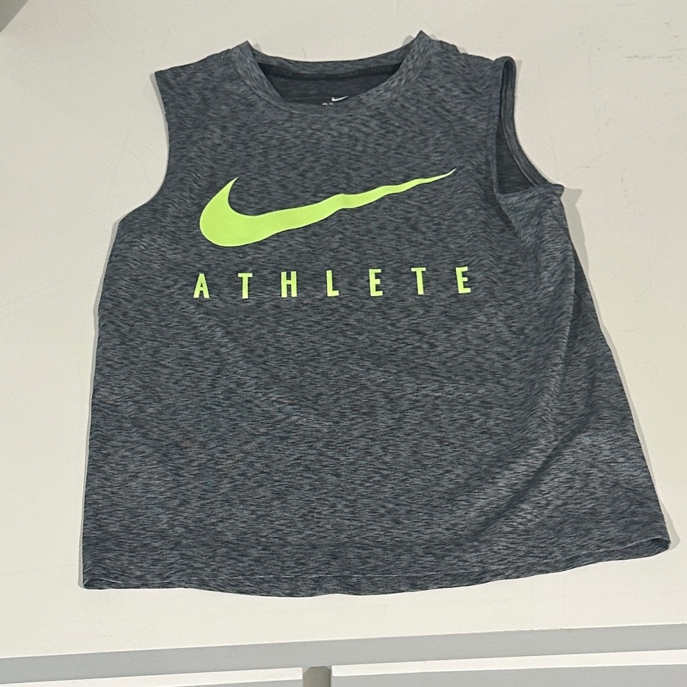 Nike Kids Gray Sleeveless Top